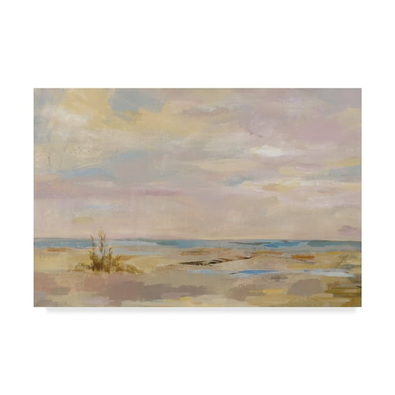 Trademark Fine Art 'Dreamy Beach' Canvas Art by Silvia Vassileva