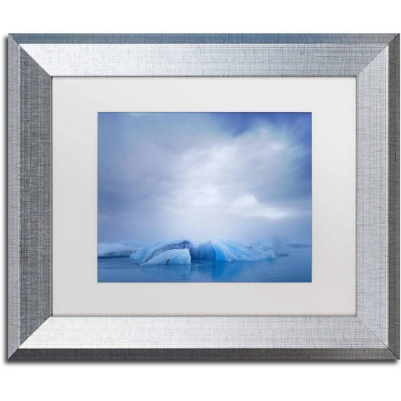 Trademark Fine Art 'Dreamy Moment' Canvas Art by Philippe Sainte-Laudy, White Matte, Silver Frame