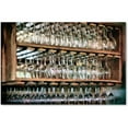 thumbnail image 1 of Trademark Fine Art "Drinks on the House in Salmon and Turquoise" Canvas Art by Lois Bryan, 1 of 3