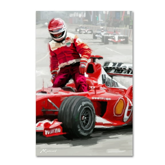Trademark Fine Art 'Driver' Canvas Art by The Macneil Studio
