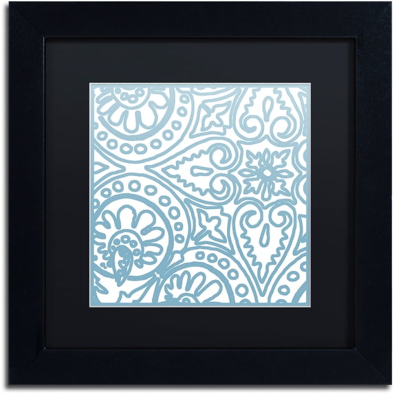 Trademark Fine Art "Dulce I" Canvas Art by Color Bakery Black Matte, Black Frame