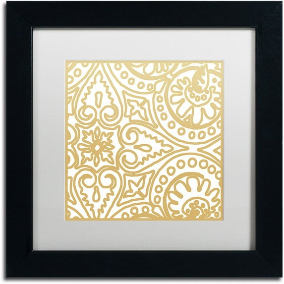 Trademark Fine Art "Dulce II" Canvas Art by Color Bakery White Matte, Black Frame