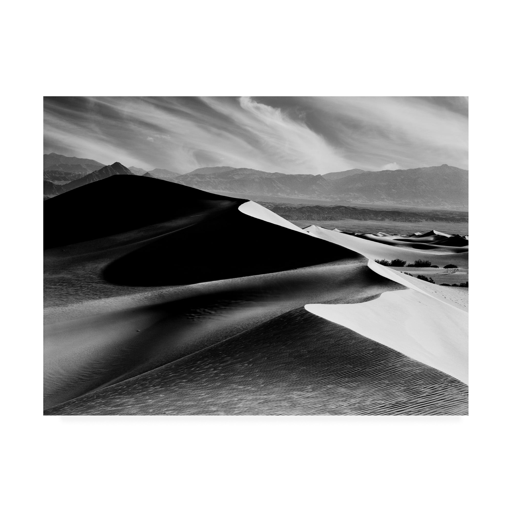 Trademark Fine Art 'Dunes At Mesquite Flats' Canvas Art by Monte Nagler