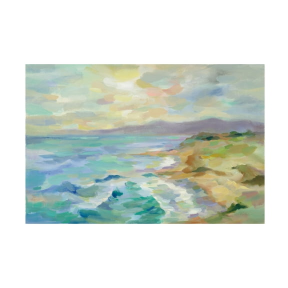 Trademark Fine Art 'Dunes by the Sea' Canvas Art by Silvia Vassileva