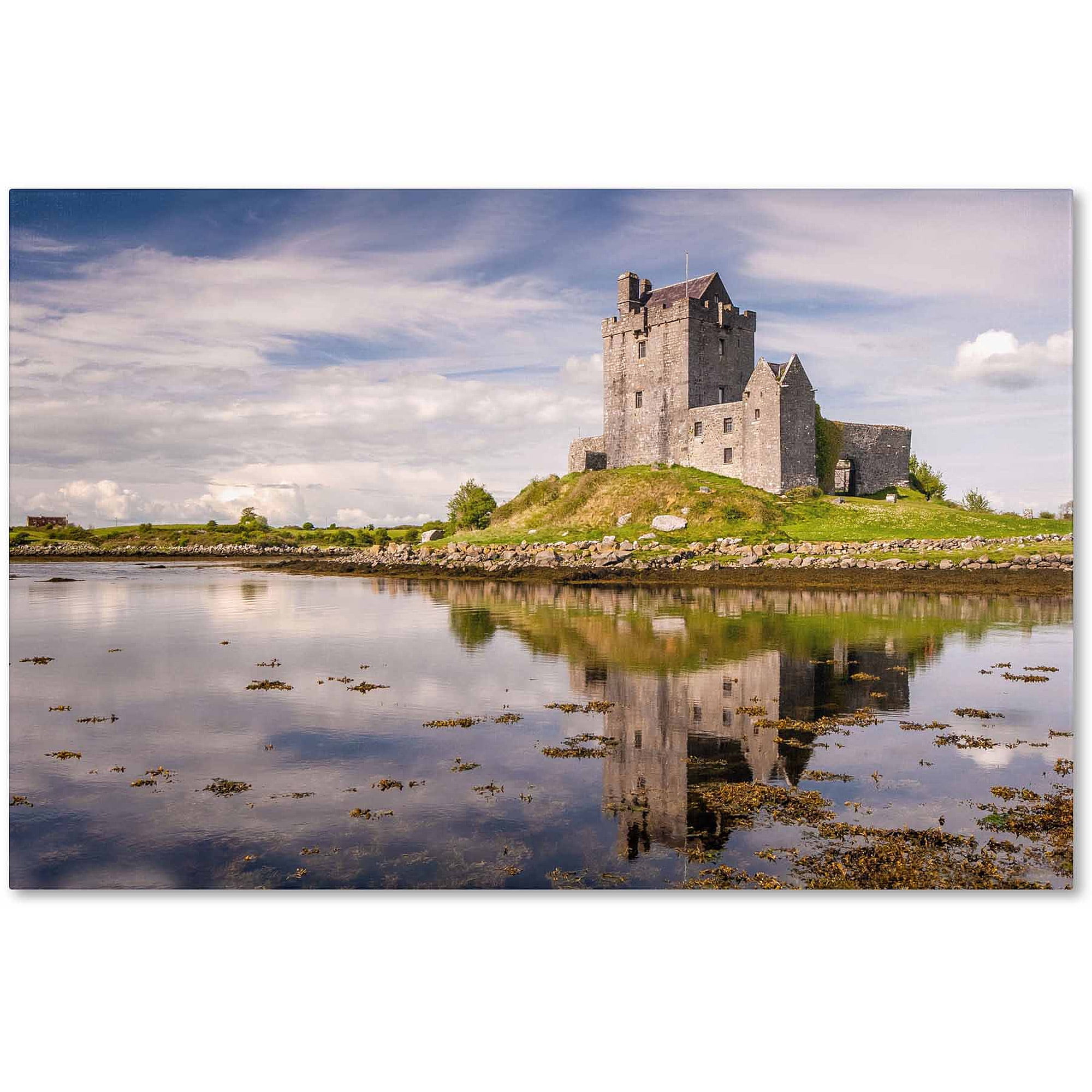 Trademark Fine Art "Dunguaire Castle Ireland" Canvas Art by Pierre Leclerc