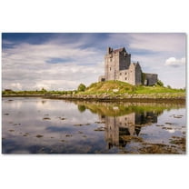 Trademark Fine Art "Dunguaire Castle Ireland" Canvas Art by Pierre Leclerc