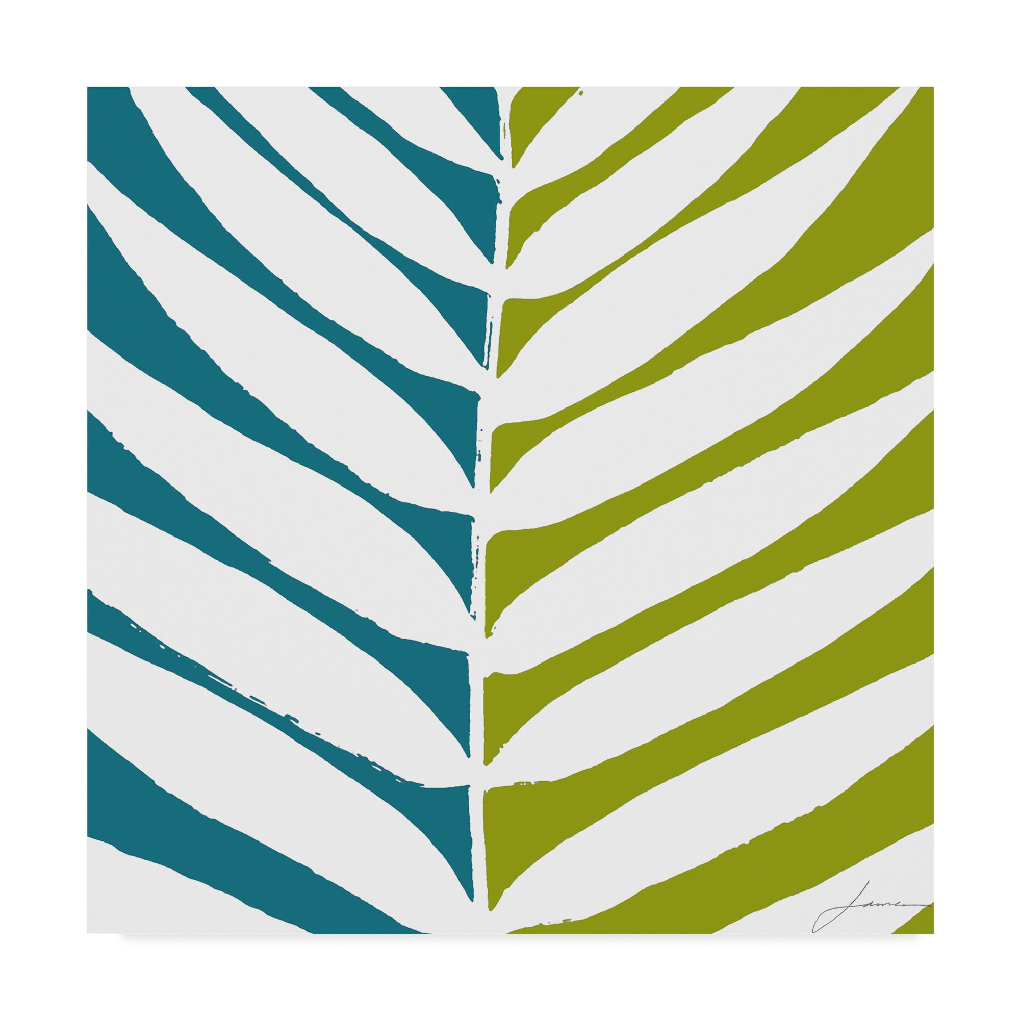 Trademark Fine Art 'Duo Stem IV' Canvas Art by James Burghardt