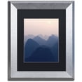 thumbnail image 1 of Trademark Fine Art "Dusk Pastel V" Canvas Art by Philippe Hugonnard, Black Matte, Silver Frame, 1 of 4