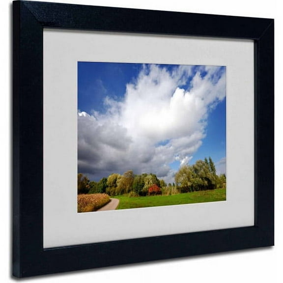 Trademark Fine Art "Dust in the Wind" Canvas Art by Philippe Sainte-Laudy, Black Frame