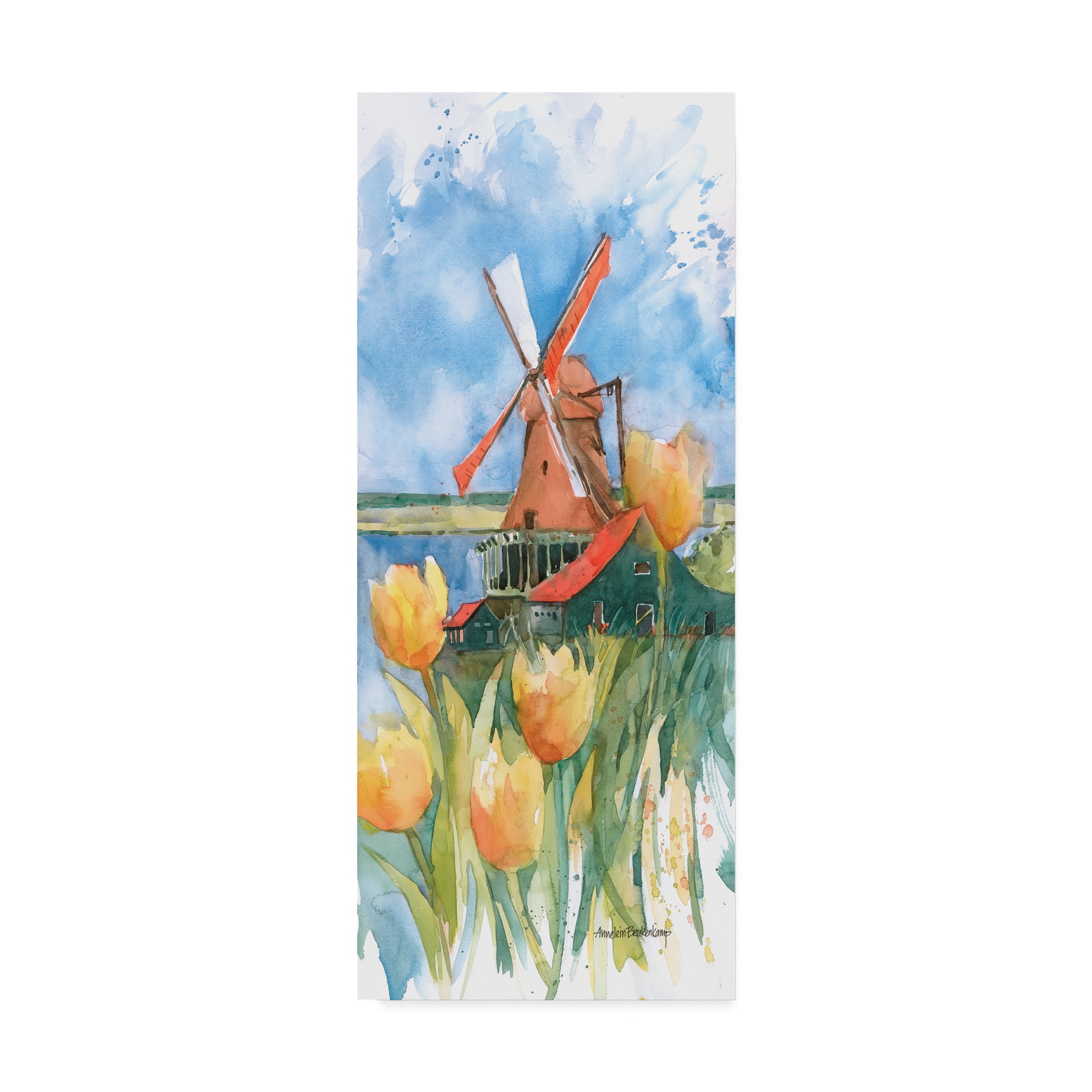 Trademark Fine Art 'Dutch Vignette' Canvas Art by Annelein Beukenkamp