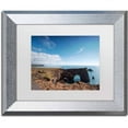 thumbnail image 1 of Trademark Fine Art 'Dyrholaey Cape' Canvas Art by Philippe Sainte-Laudy, White Matte, Silver Frame, 1 of 1