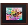 thumbnail image 1 of Trademark Fine Art "Eagle" Canvas Art by Dean Russo, Black Matte, Wood Frame, 1 of 4