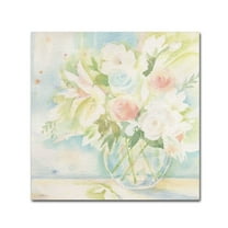 Trademark Fine Art "Early June Bouquet" Canvas Art by Sheila Golden