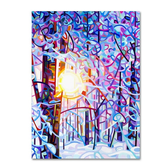 Trademark Fine Art "Early Riser" Canvas Art by Mandy Budan
