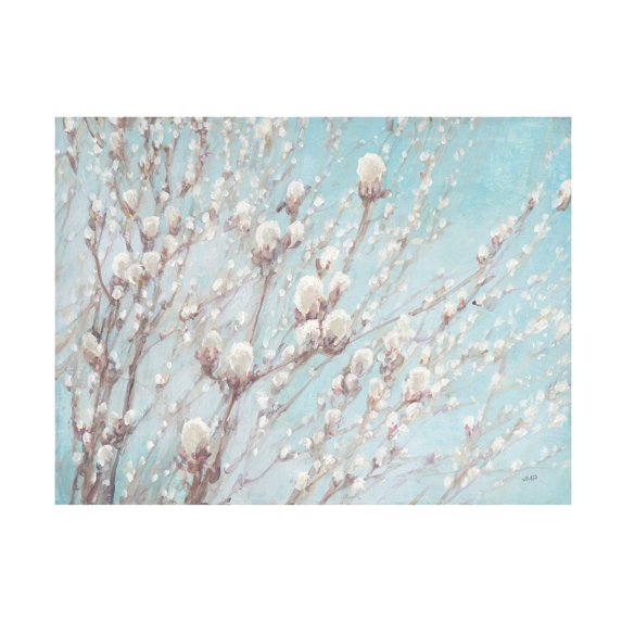 Trademark Fine Art 'Early Spring Floral' Canvas Art by Julia Purinton