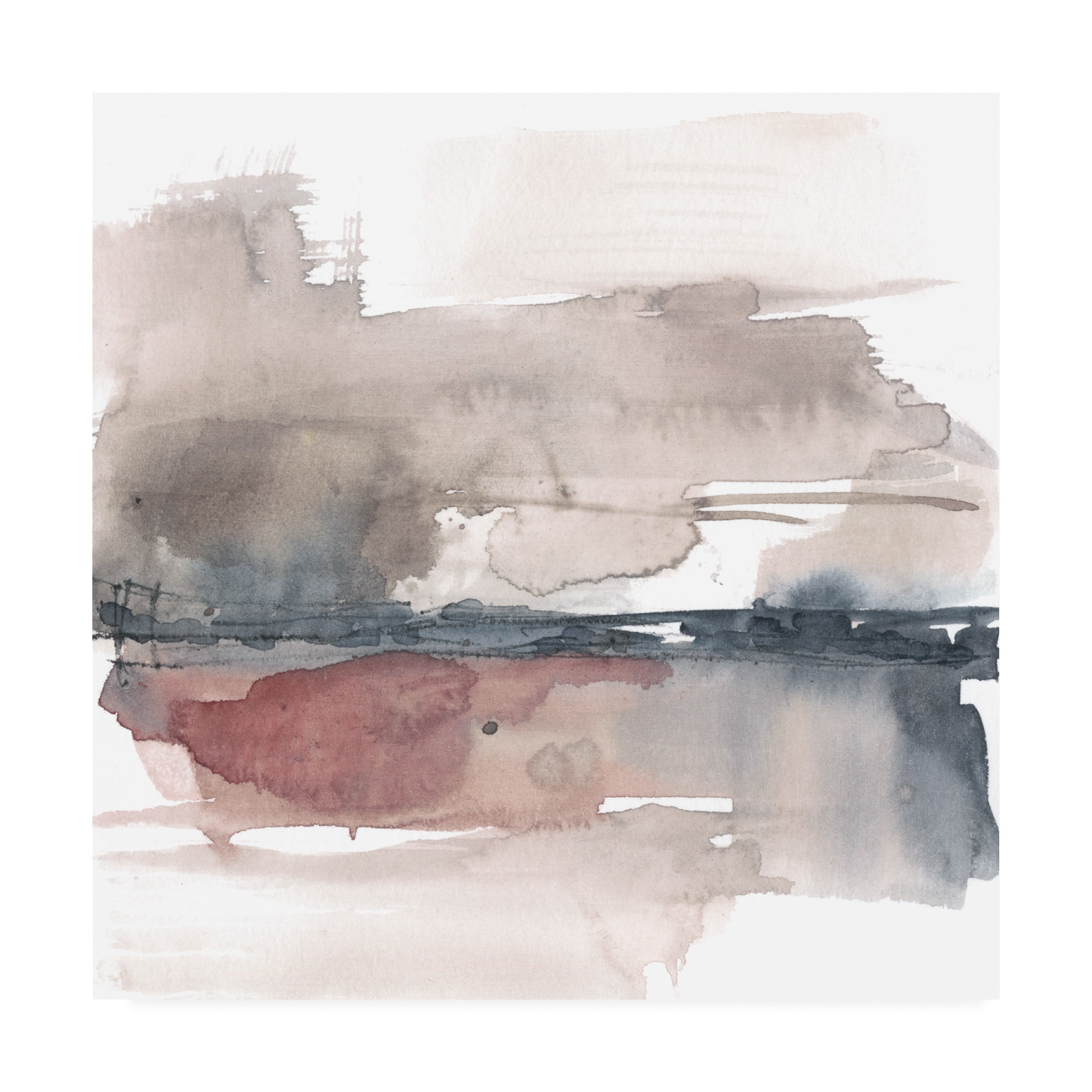 Trademark Fine Art 'Earth Horizon V' Canvas Art by Jennifer Goldberger