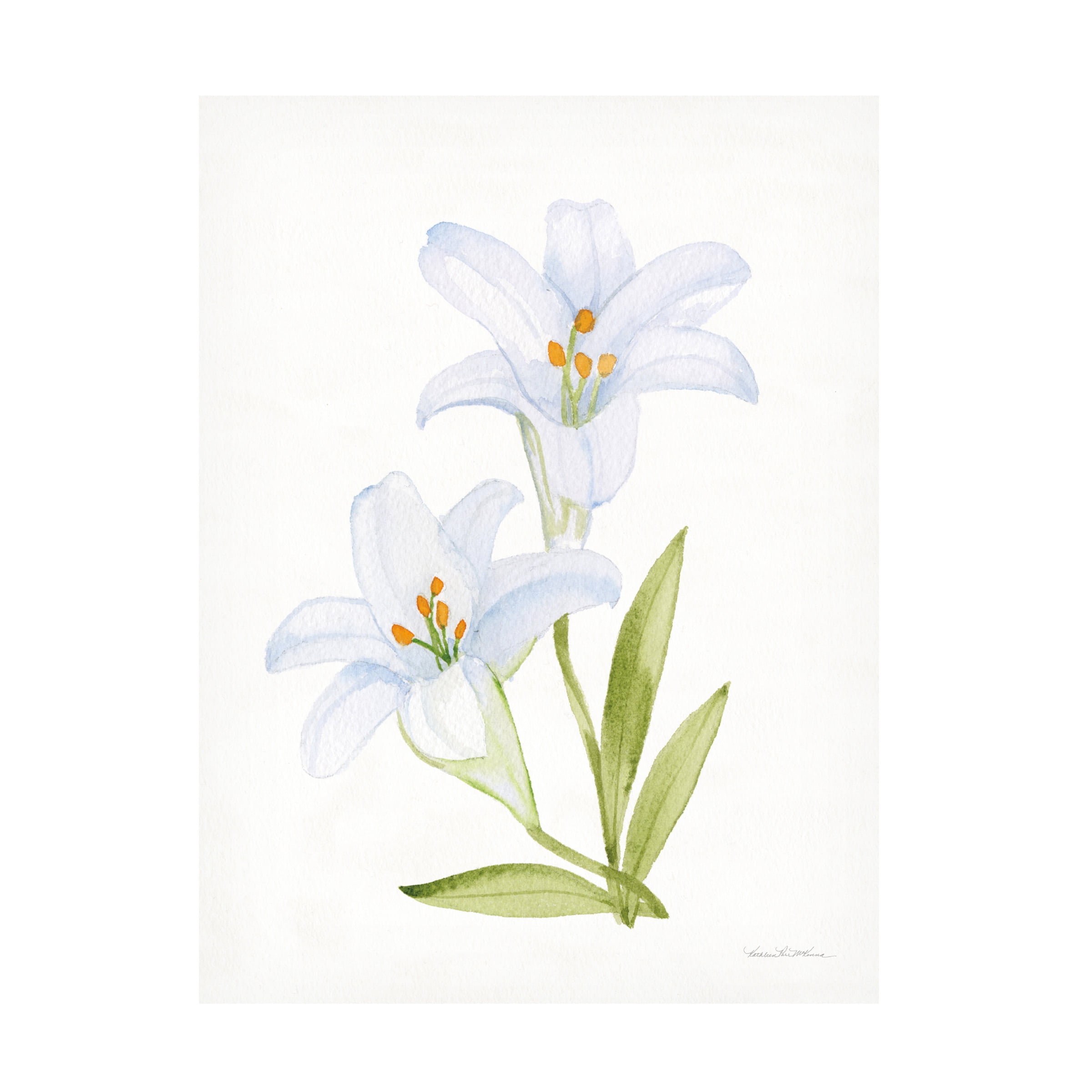 Trademark Fine Art 'Easter Blessing Flowers IV' Canvas Art by Kathleen Parr McKenna