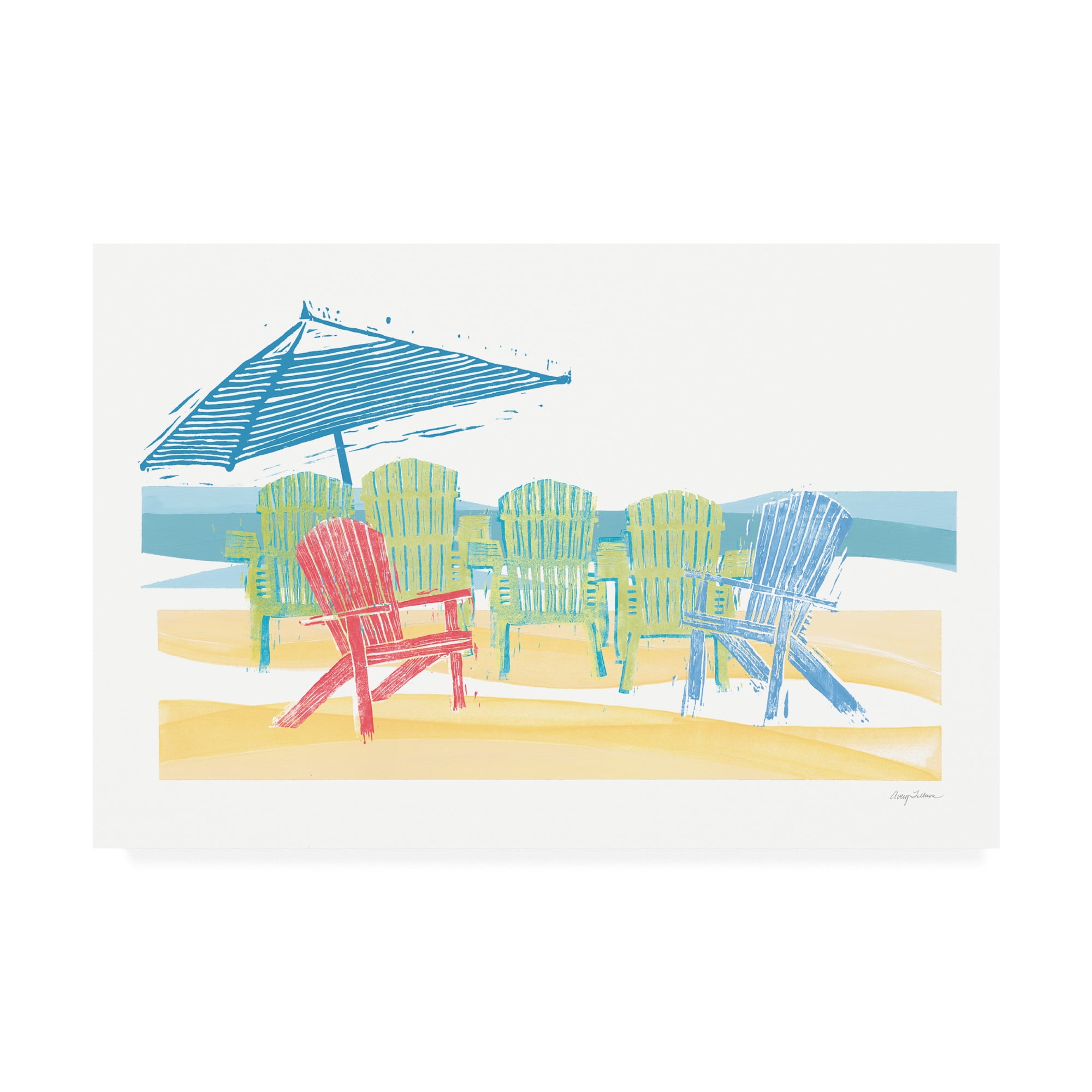 Trademark Fine Art 'Easty Life I' Canvas Art by Avery Tillmon
