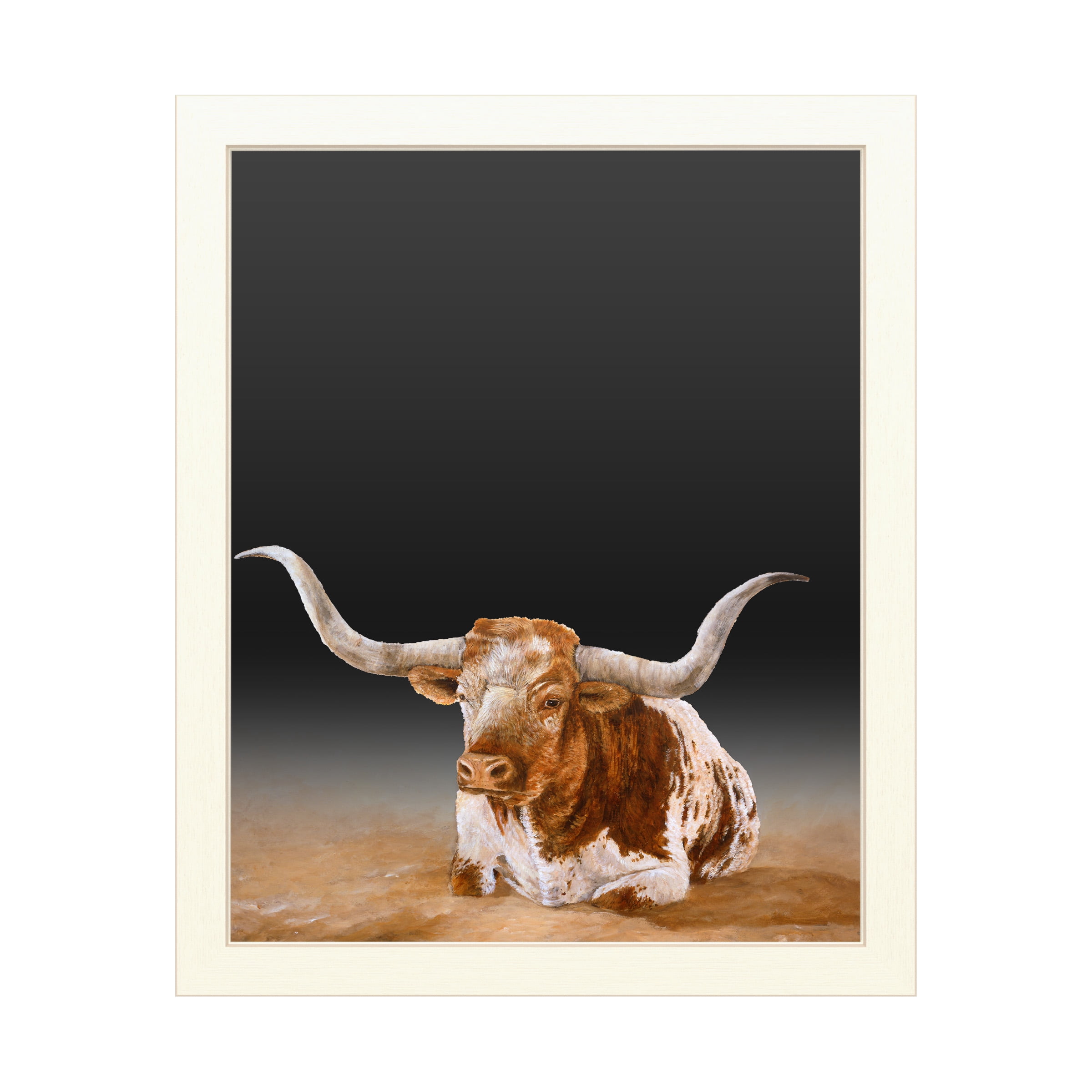 Trademark Fine Art 'Easy Rider Cows' Chalkboard by Kathy Winkler