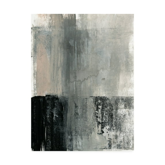 Trademark Fine Art 'Ebony Foundation II' Canvas Art by Jennifer Goldberger