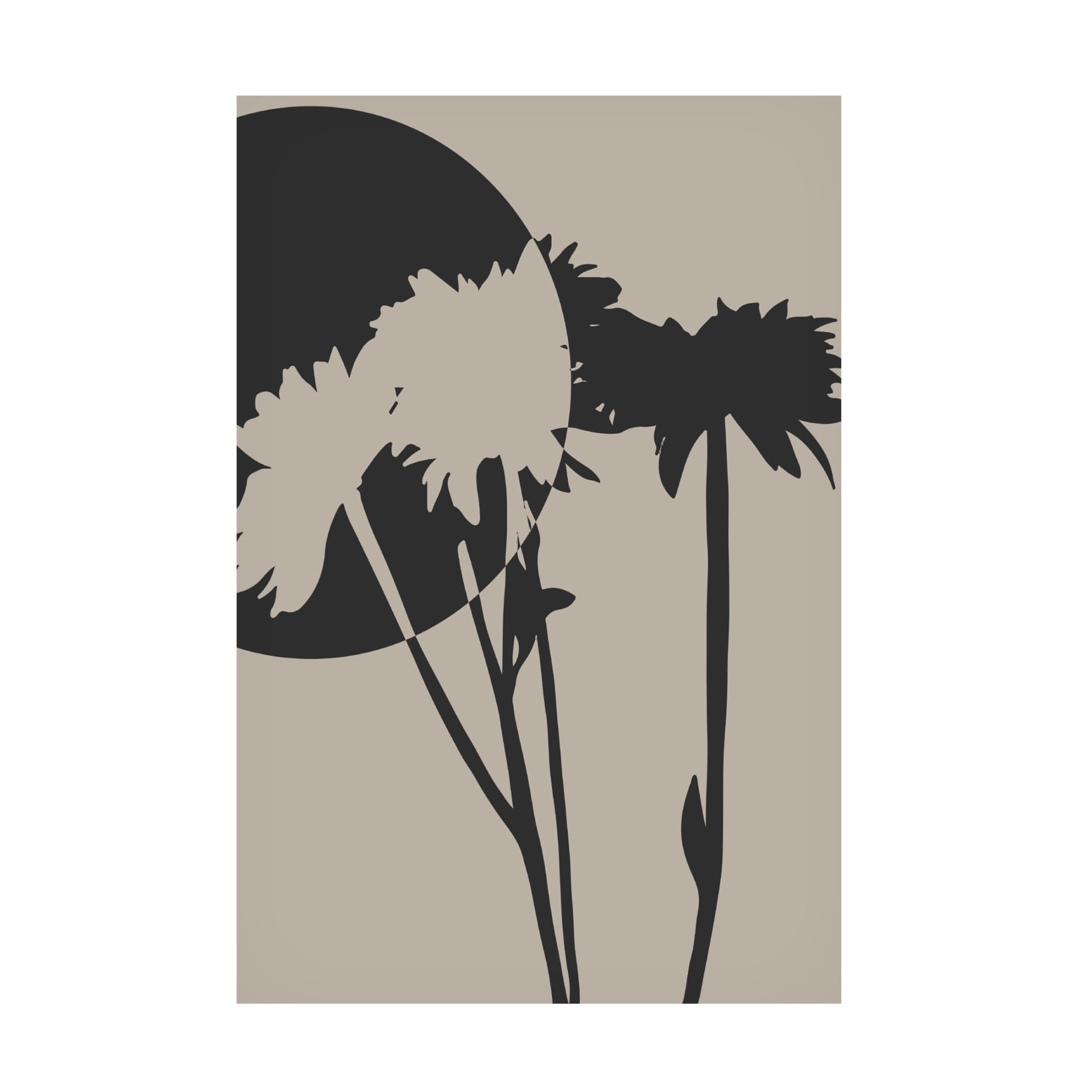 Trademark Fine Art Eda Unsoy  Abstract Flower 01 Canvas Wall Art