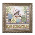 thumbnail image 1 of Trademark Fine Art 'Edgartown Sparrow' Ornate Gold Framed Art by Rachel Paxton, 1 of 4