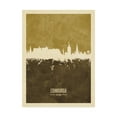 thumbnail image 1 of Trademark Fine Art 'Edinburgh Scotland Skyline Brown' Canvas Art by Michael Tompsett, 1 of 3