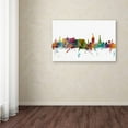 thumbnail image 1 of Trademark Fine Art Michael Tompsett Edinburgh Scotland Skyline II Canvas Wall Art - 12x19, 1 of 3