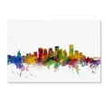 thumbnail image 1 of Trademark Fine Art "Edmonton Canada Skyline" Canvas Art by Michael Tompsett, 1 of 1