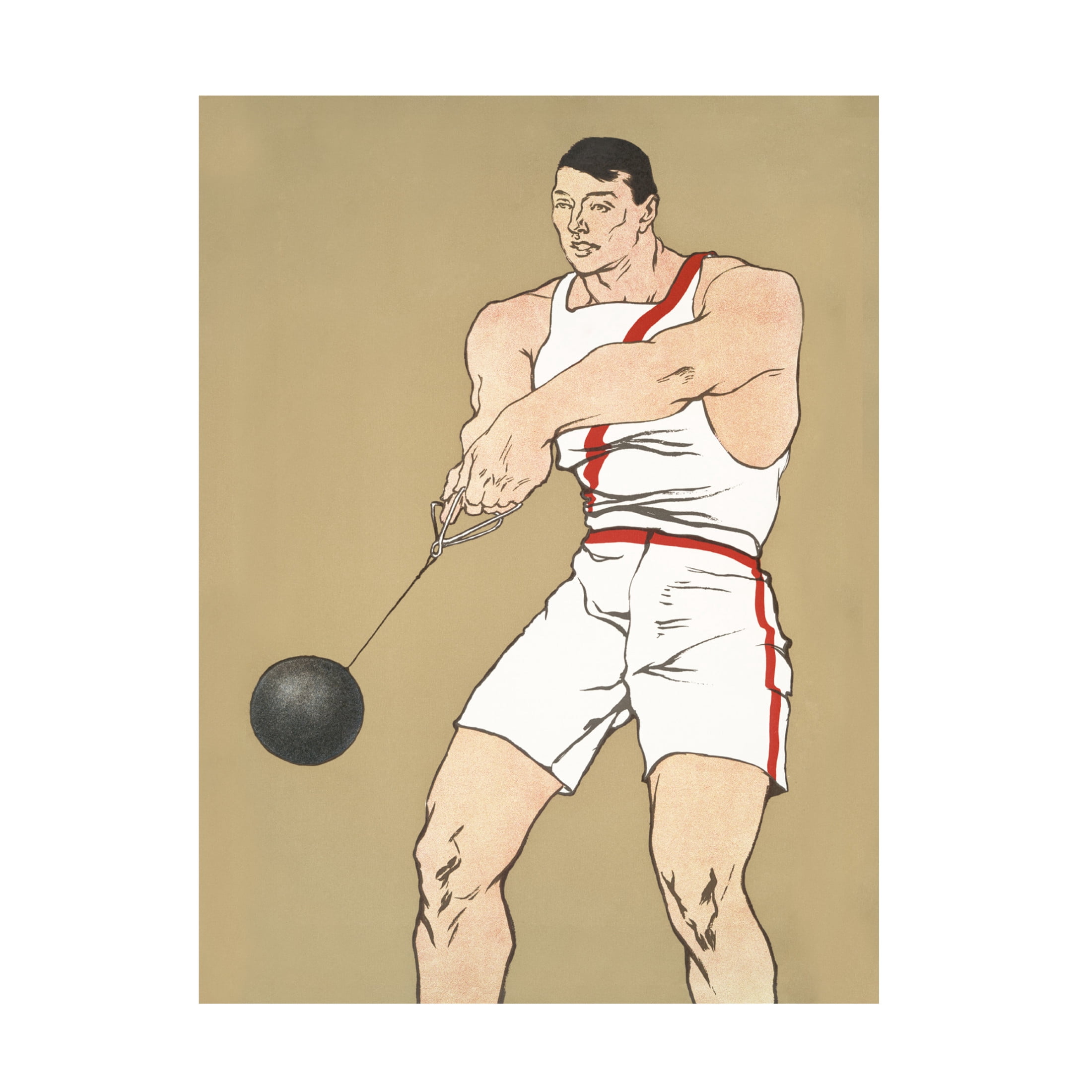 Trademark Fine Art Edward Penfield  Penfield Vintage Sports Illustrations I Canvas Wall Art