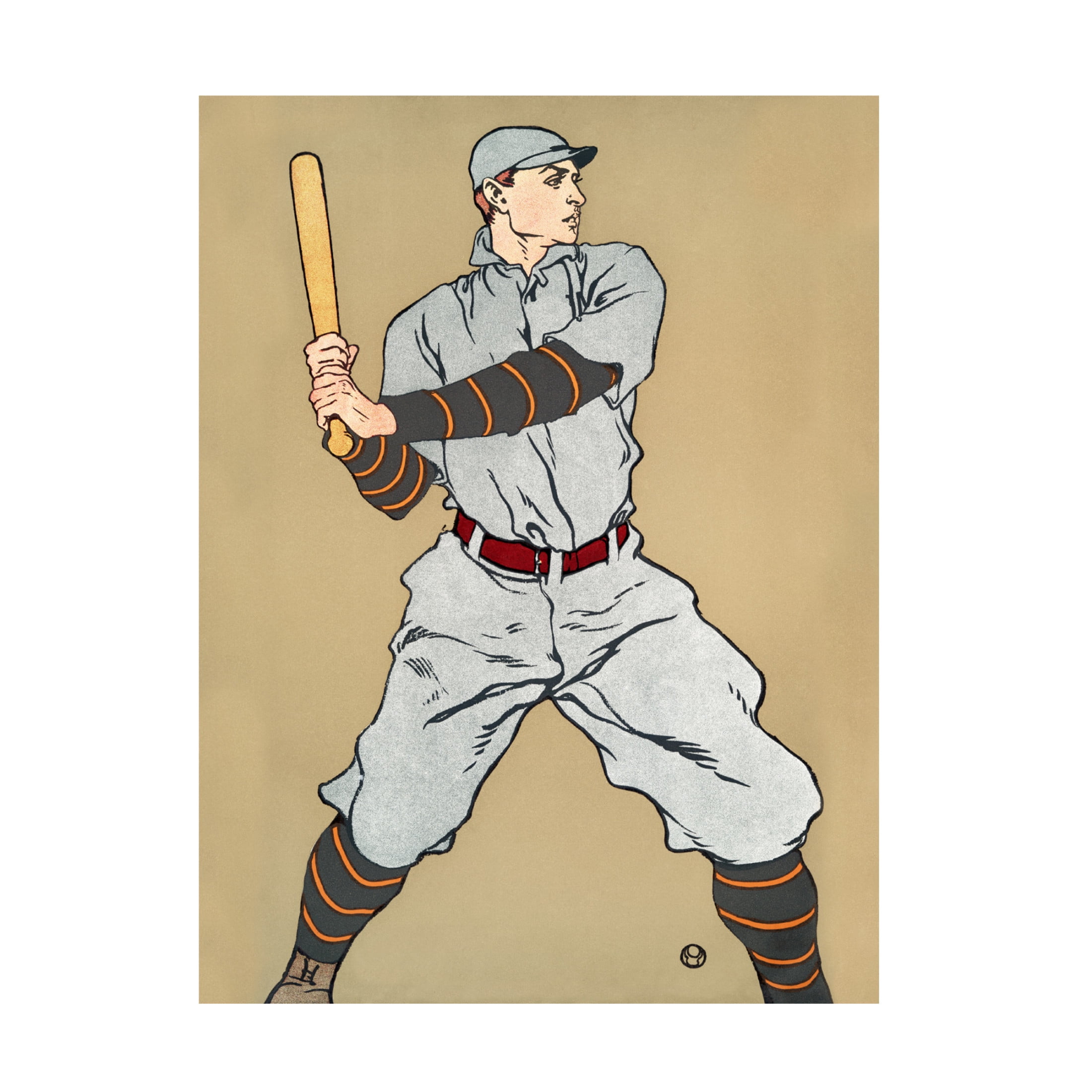 Trademark Fine Art Edward Penfield Penfield Vintage Sports Illustrations IV Canvas Wall Art