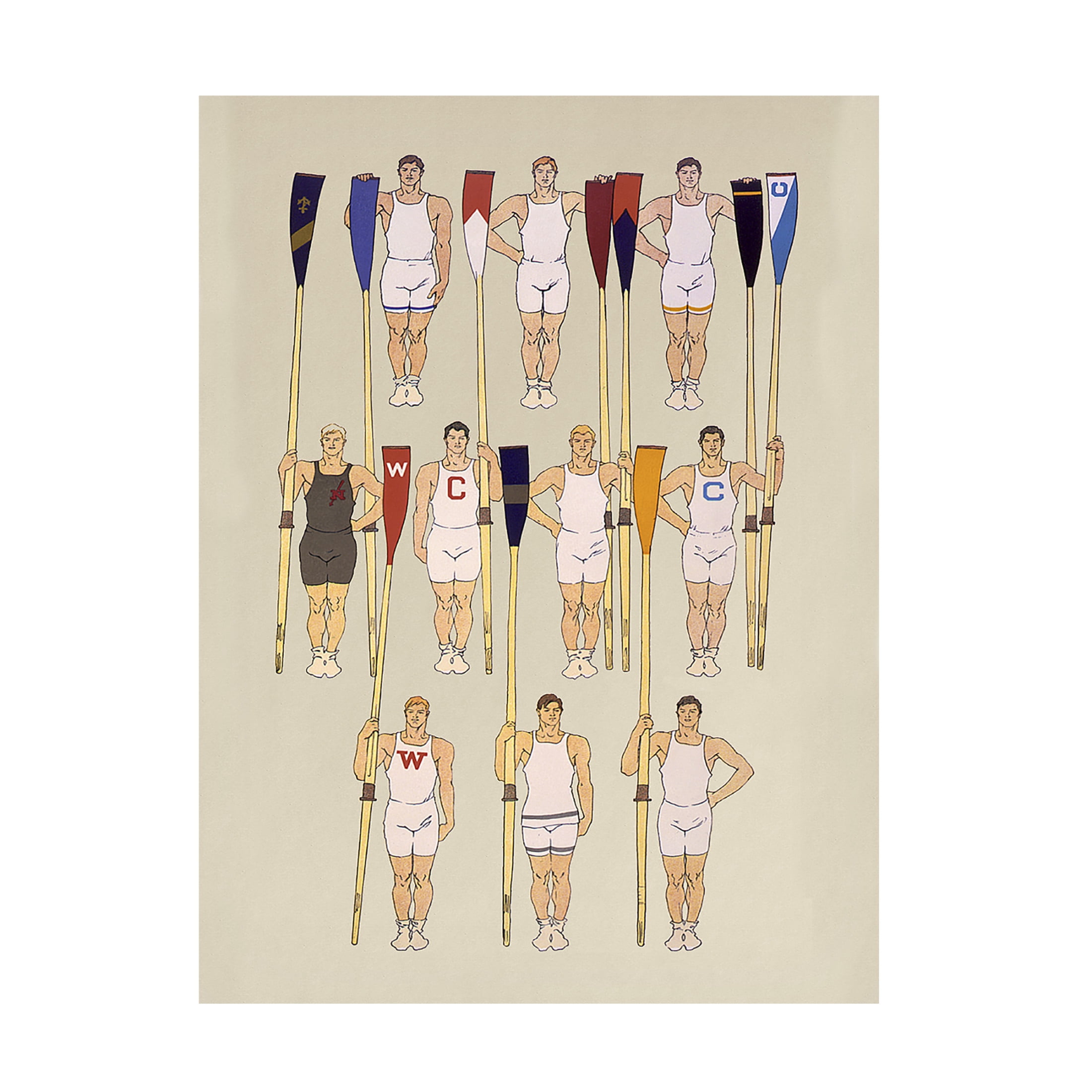 Trademark Fine Art Edward Penfield  Penfield Vintage Sports Illustrations VI Canvas Wall Art