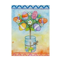 Trademark Fine Art 'Egg Tree' Canvas Art by Valarie Wade