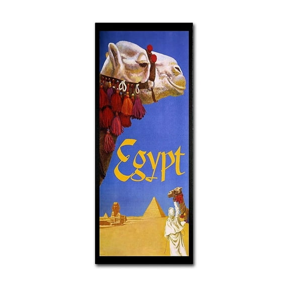 Trademark Fine Art "Egypt Camel" Canvas Art by Vintage Apple Collection