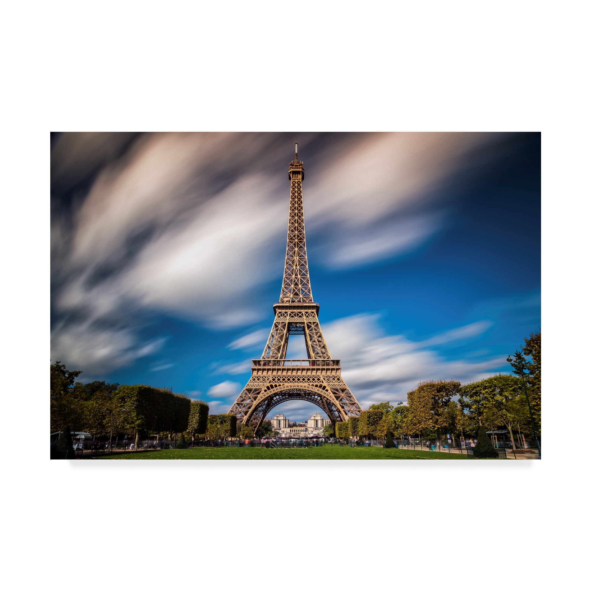 Trademark Fine Art 'Eiffel 5' Canvas Art by Giuseppe Torre