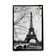 thumbnail image 1 of Trademark Fine Art 'Eiffel Tower Along The Seine River' Canvas Art by Laura DeNardo, 1 of 4