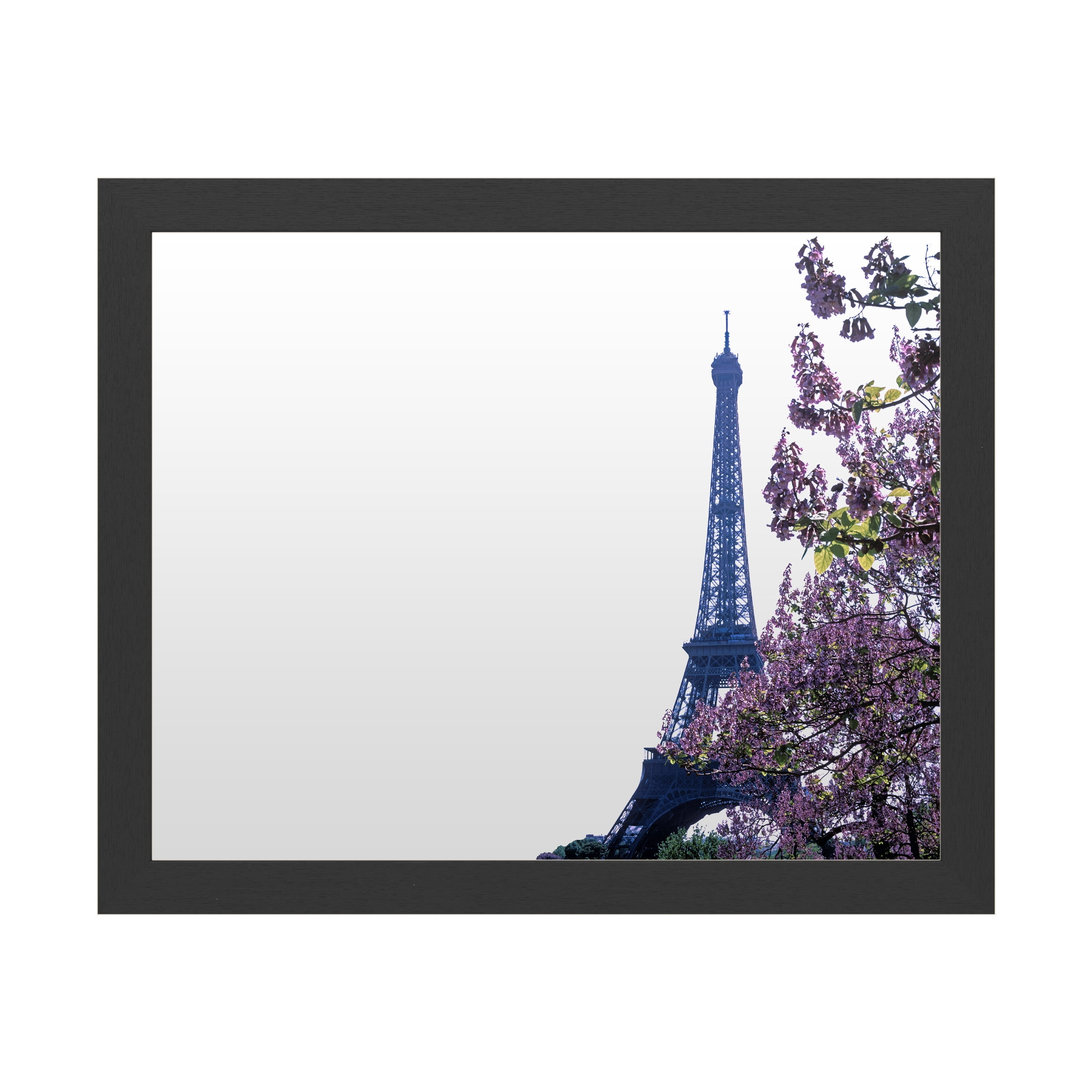 Trademark Fine Art 'Eiffel Tower with Blossoms' Markerboard by Kathy Yates