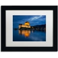 thumbnail image 1 of Trademark Fine Art "Eilean Donan Castle" Canvas Art by Michael Blanchette Photography White Matte, Black Frame, 1 of 4