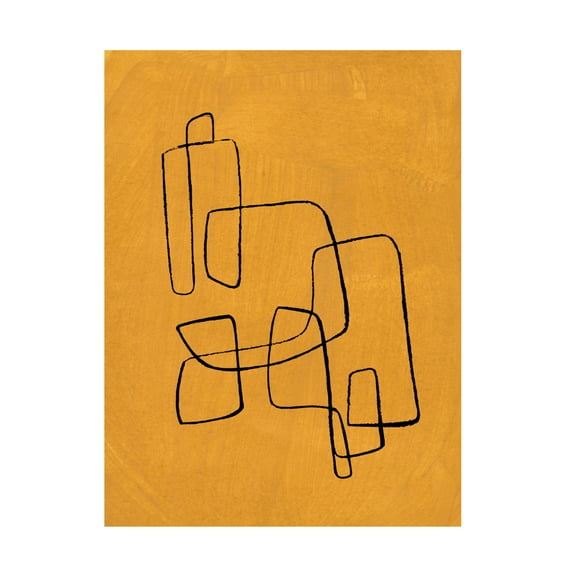 Trademark Fine Art Ejaaz Haniff Banana Maze Canvas Wall Art