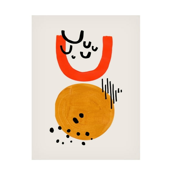 Trademark Fine Art Ejaaz Haniff Bouncing Sun Canvas Wall Art
