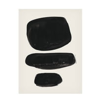 Trademark Fine Art Ejaaz Haniff Ink Pebble Canvas Wall Art