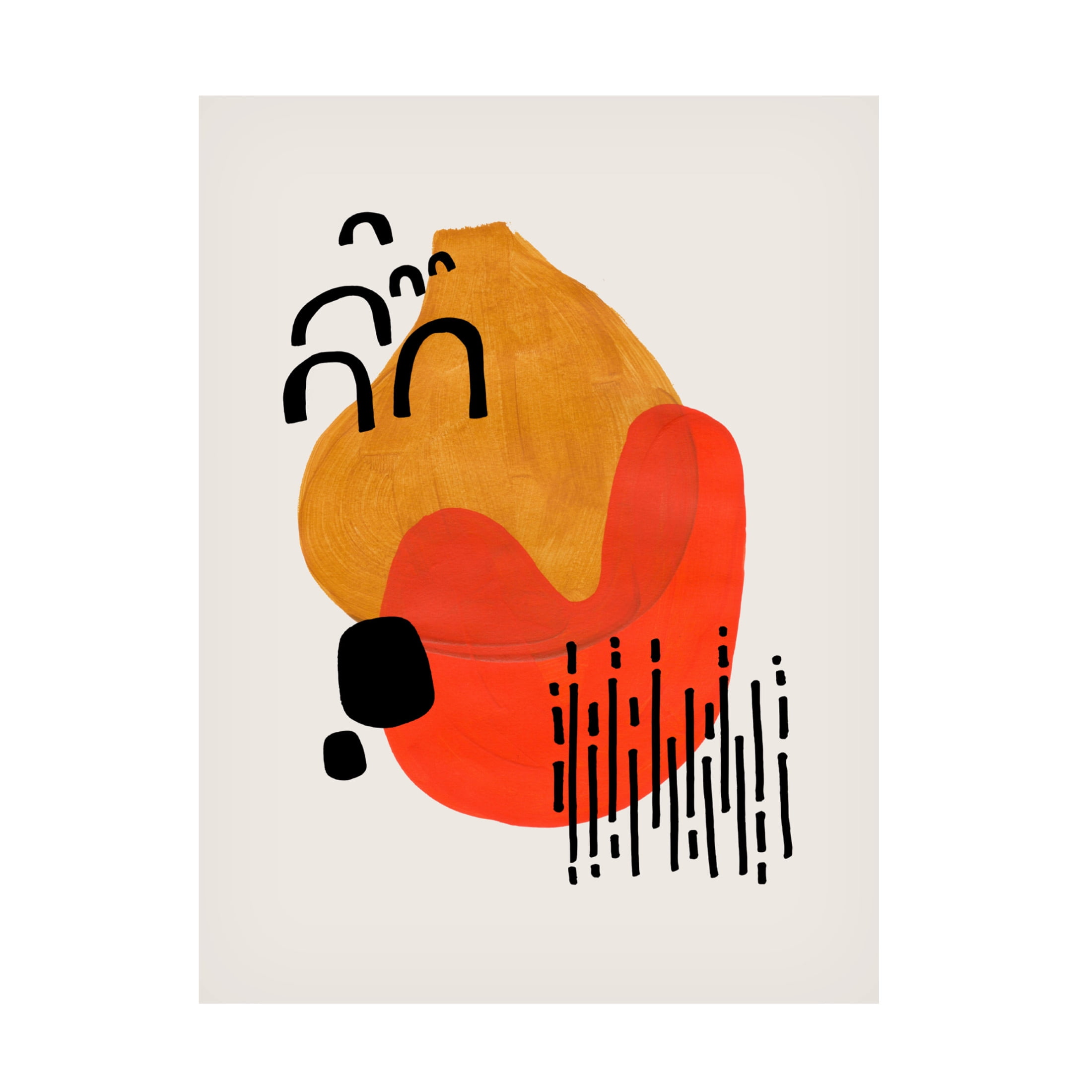 Trademark Fine Art Ejaaz Haniff Midcentury Kiss Canvas Wall Art