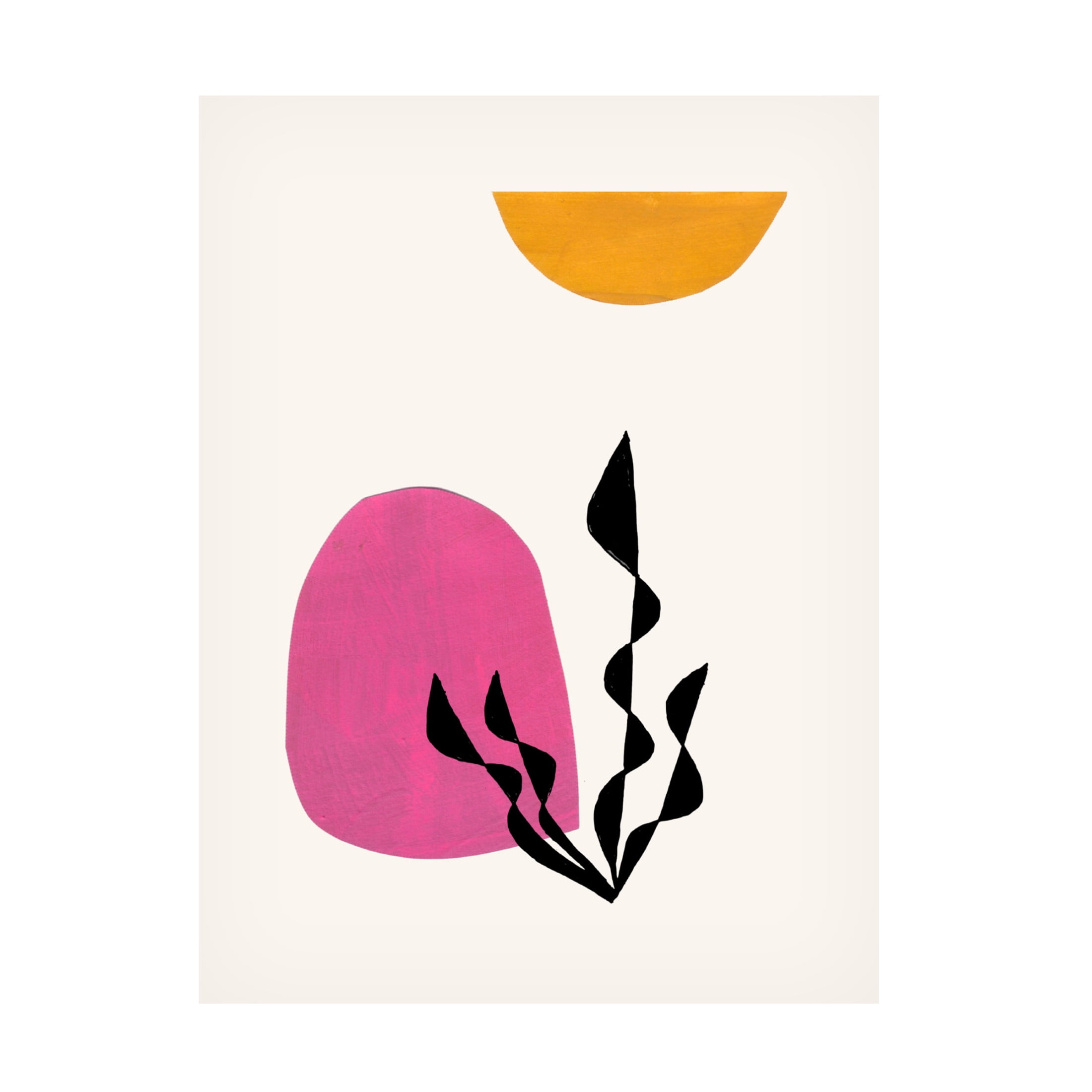 Trademark Fine Art Ejaaz Haniff  Outerspace Plant Canvas Wall Art
