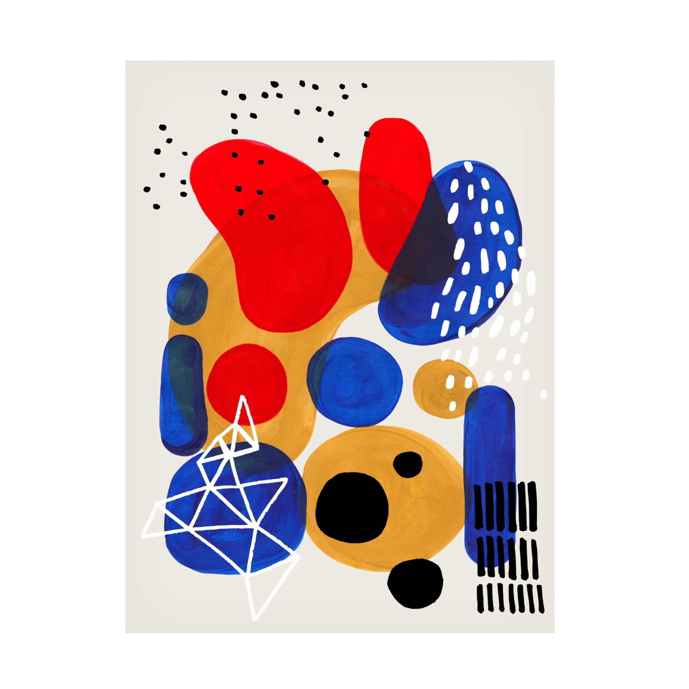 Trademark Fine Art Ejaaz Haniff Primary Fun Canvas Wall Art