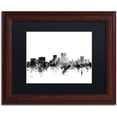 thumbnail image 1 of Trademark Fine Art "El Paso Texas Skyline B&W" Canvas Art by Michael Tompsett, Black Matte, Wood Frame, 1 of 4