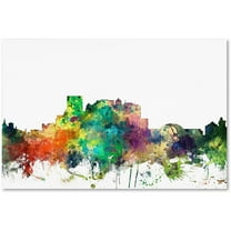 Trademark Fine Art "El Paso Texas Skyline SP" Canvas Art by Marlene Watson