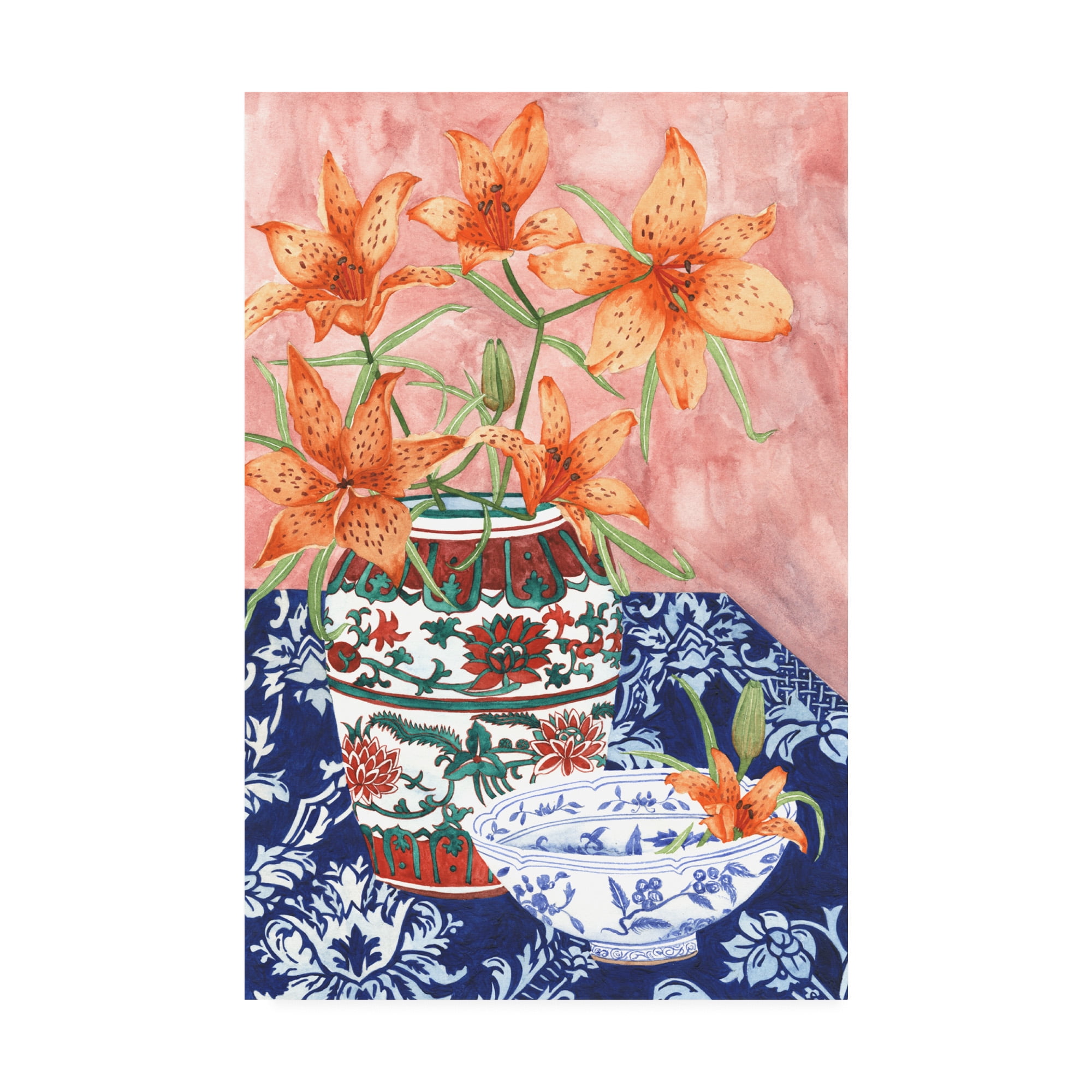 Trademark Fine Art 'Elegant Arrangement III' Canvas Art by Melissa Wang