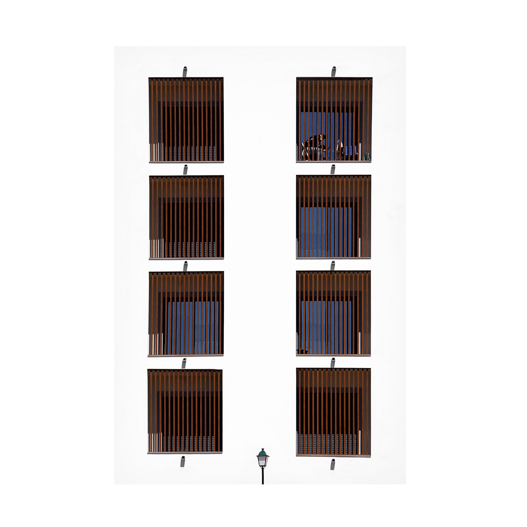 Trademark Fine Art Elena Arjona Between bars Canvas Wall Art