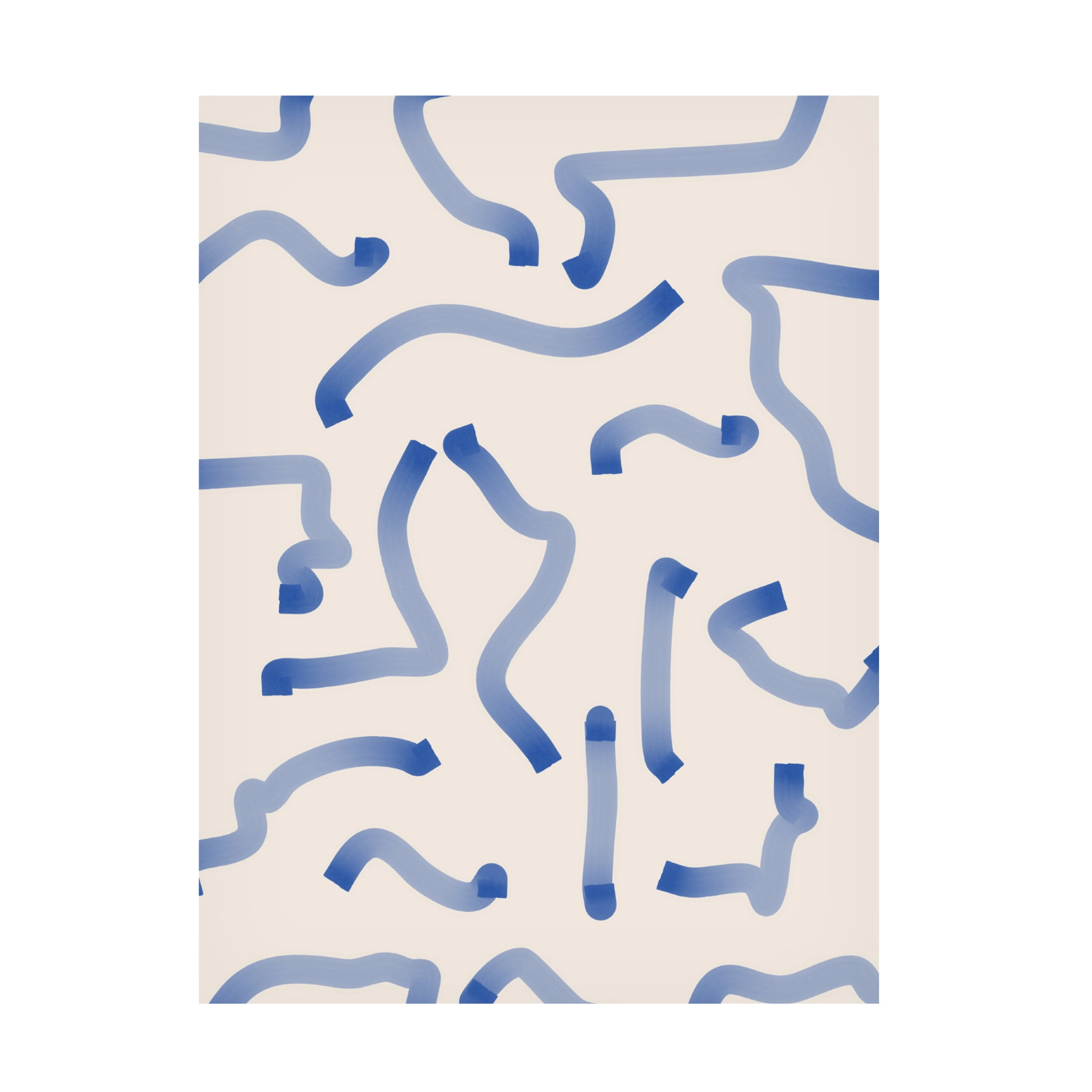 Trademark Fine Art Elena Ristova  Indigo2 Canvas Wall Art