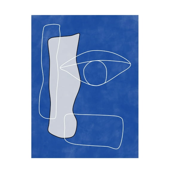 Trademark Fine Art Elena Ristova  Indigo23 Canvas Wall Art